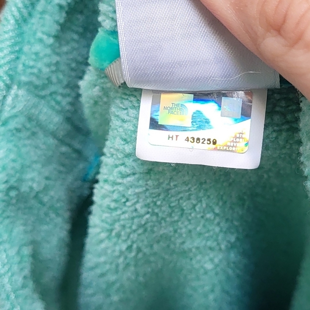 The North Face Teal Crescent Ridge Shawl Sweater Womens Size Medium - Picture 10 of 10